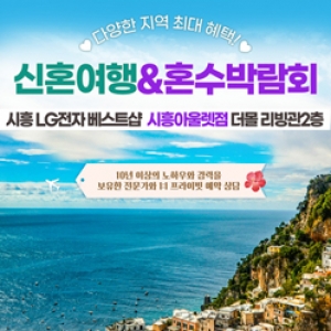 시흥 신혼여행 혼수박람회